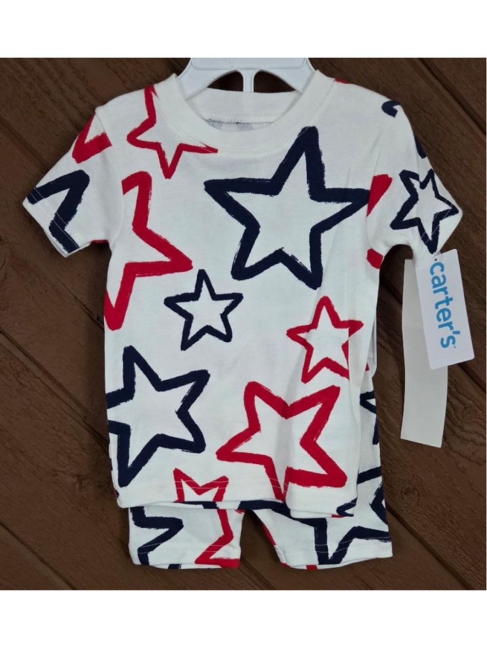 Carter's patriotic pajama set size 12 months